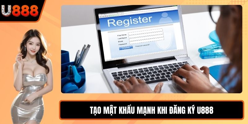 Tạo mật khẩu mạnh khi đăng ký U888