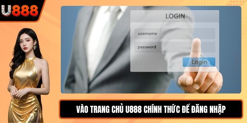 Vào trang chủ U888 chính thức để đăng nhập